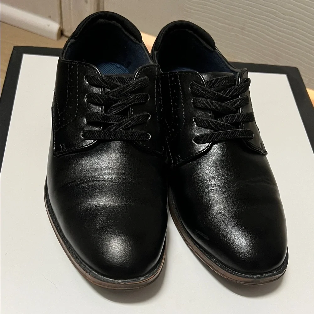 Mix No. 6 Black Kids Moccasins